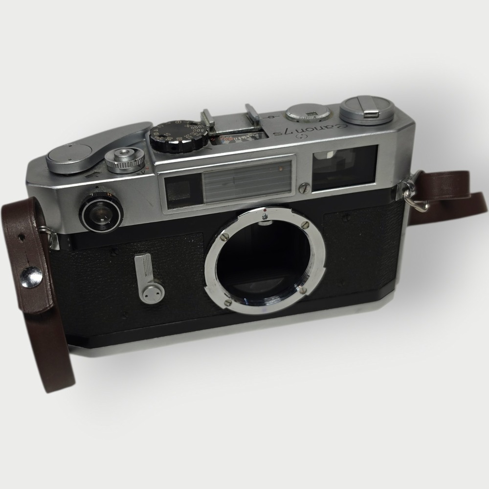 Canon 7s 35mm Film Rangefinder Camera Body Only- UNTESTED PARTS REPAIR Strap